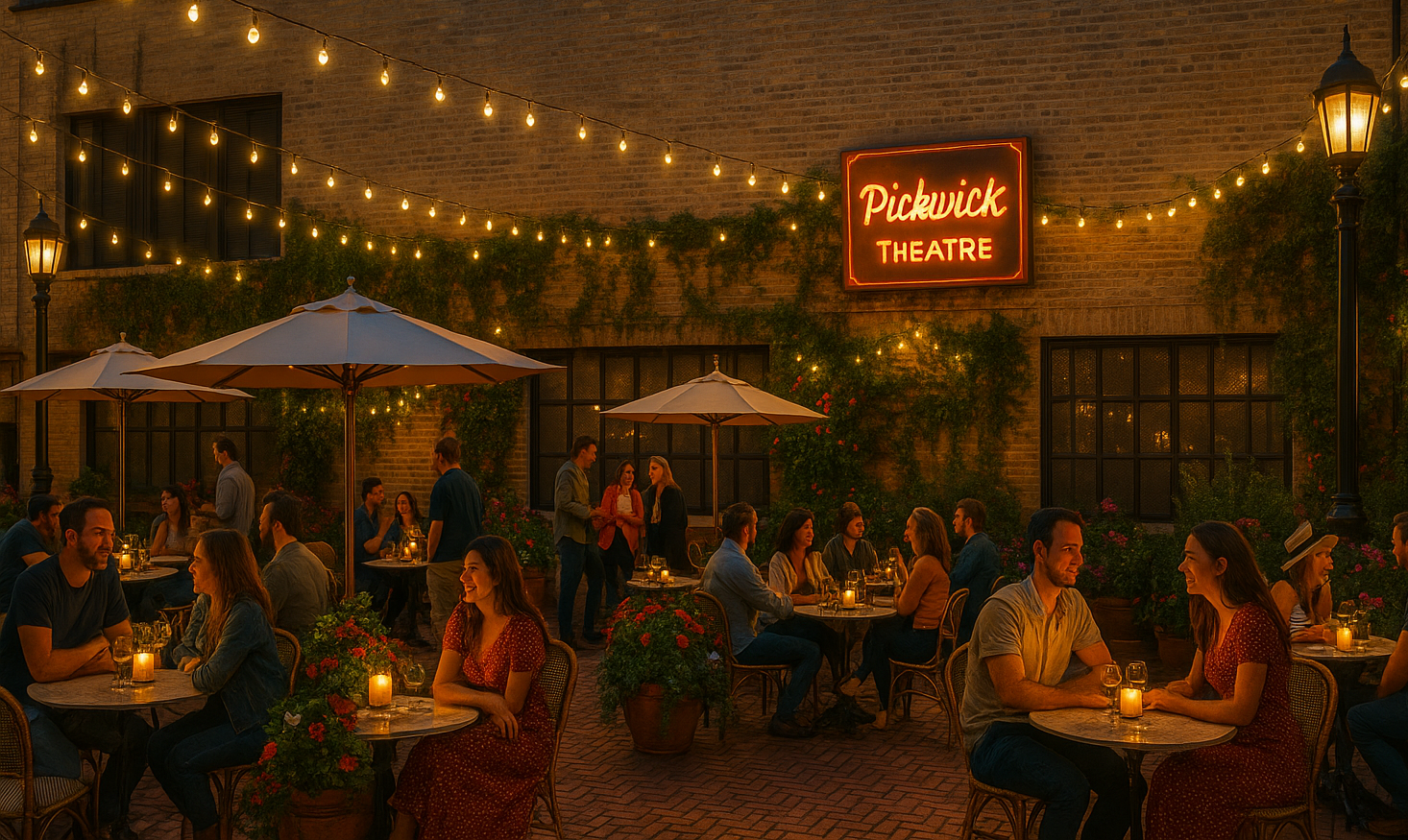 Center wall after renovation